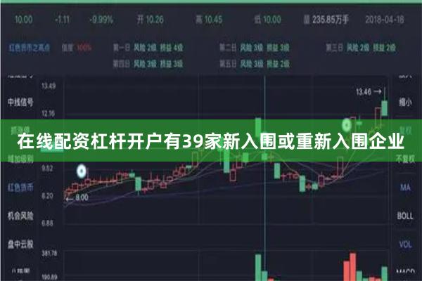 在线配资杠杆开户有39家新入围或重新入围企业